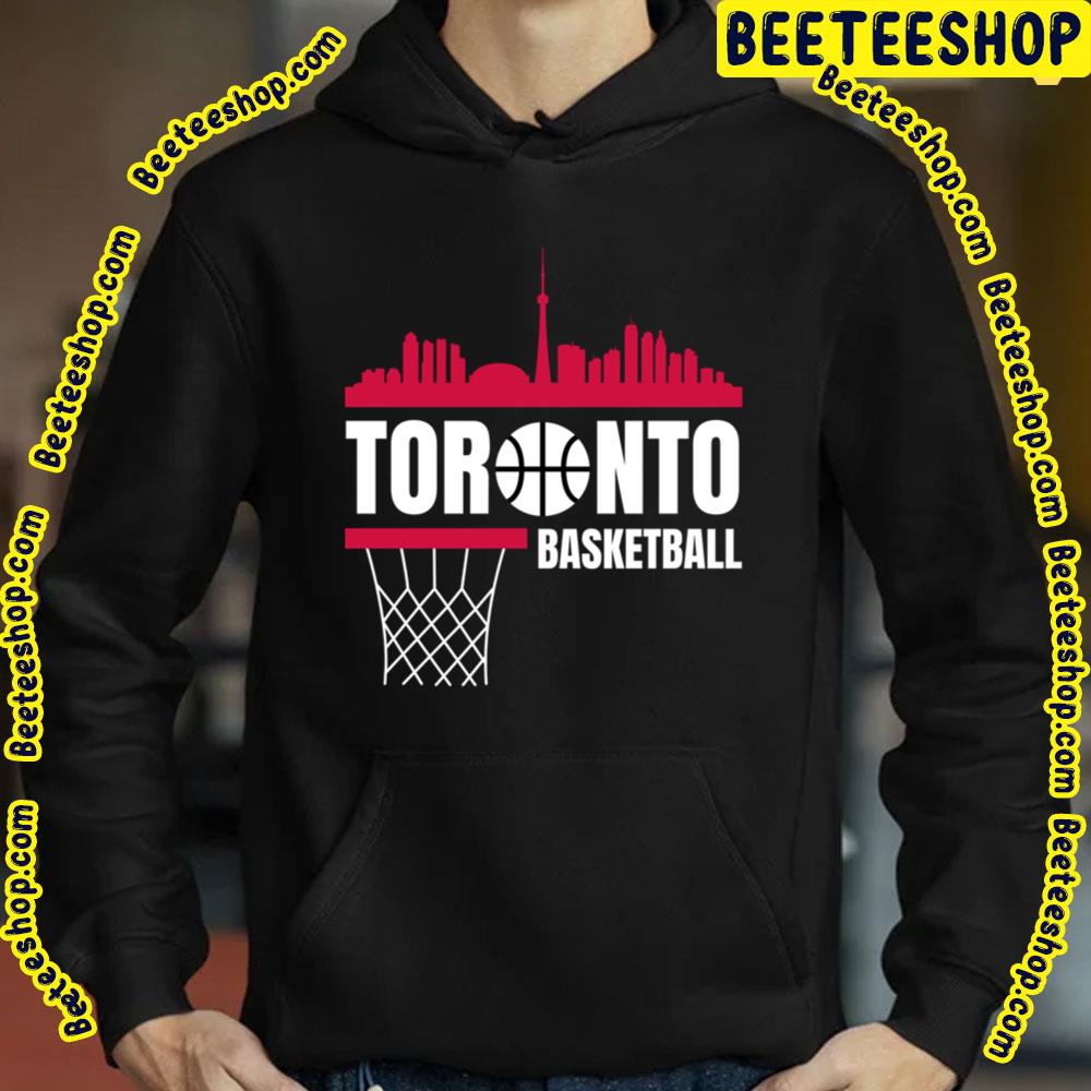 Toronto Basketball Red Black White Toronto Raptors Basketball Skyline Art Trending Unisex Sweatshirt Toronto Basketball Red Black White Toronto Raptors Basketball Skyline Art Trending Unisex Sweatshirt