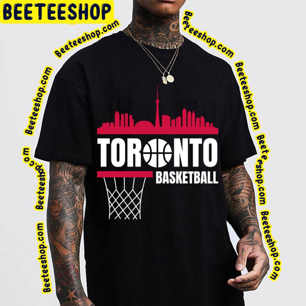 Toronto Basketball Red Black White Toronto Raptors Basketball Skyline Art Trending Unisex Sweatshirt Toronto Basketball Red Black White Toronto Raptors Basketball Skyline Art Trending Unisex Sweatshirt
