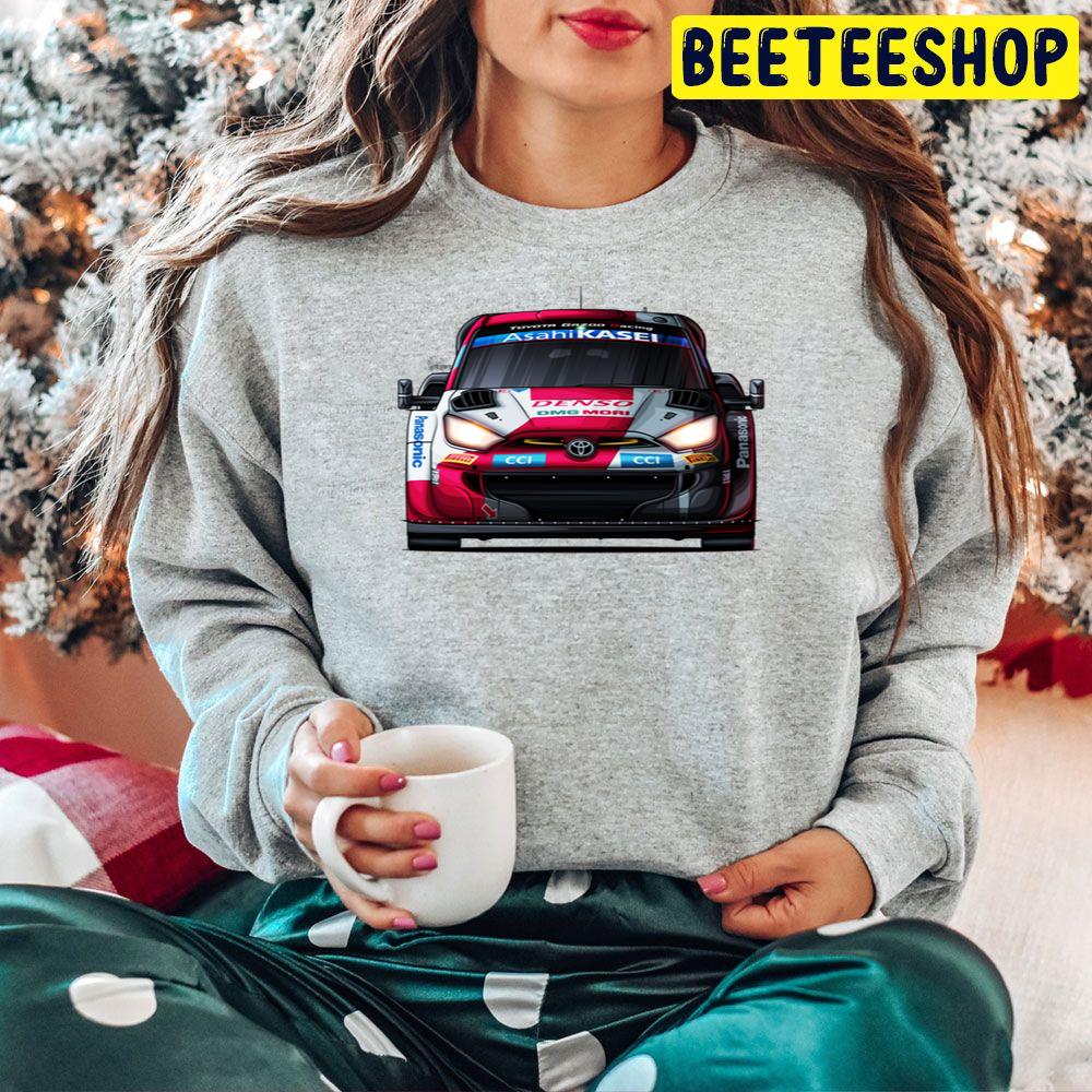Toyota Gr Yaris Rally Car Vintage Art Trending Unisex Hoodie Toyota Gr Yaris Rally Car Vintage Art Trending Unisex Hoodie