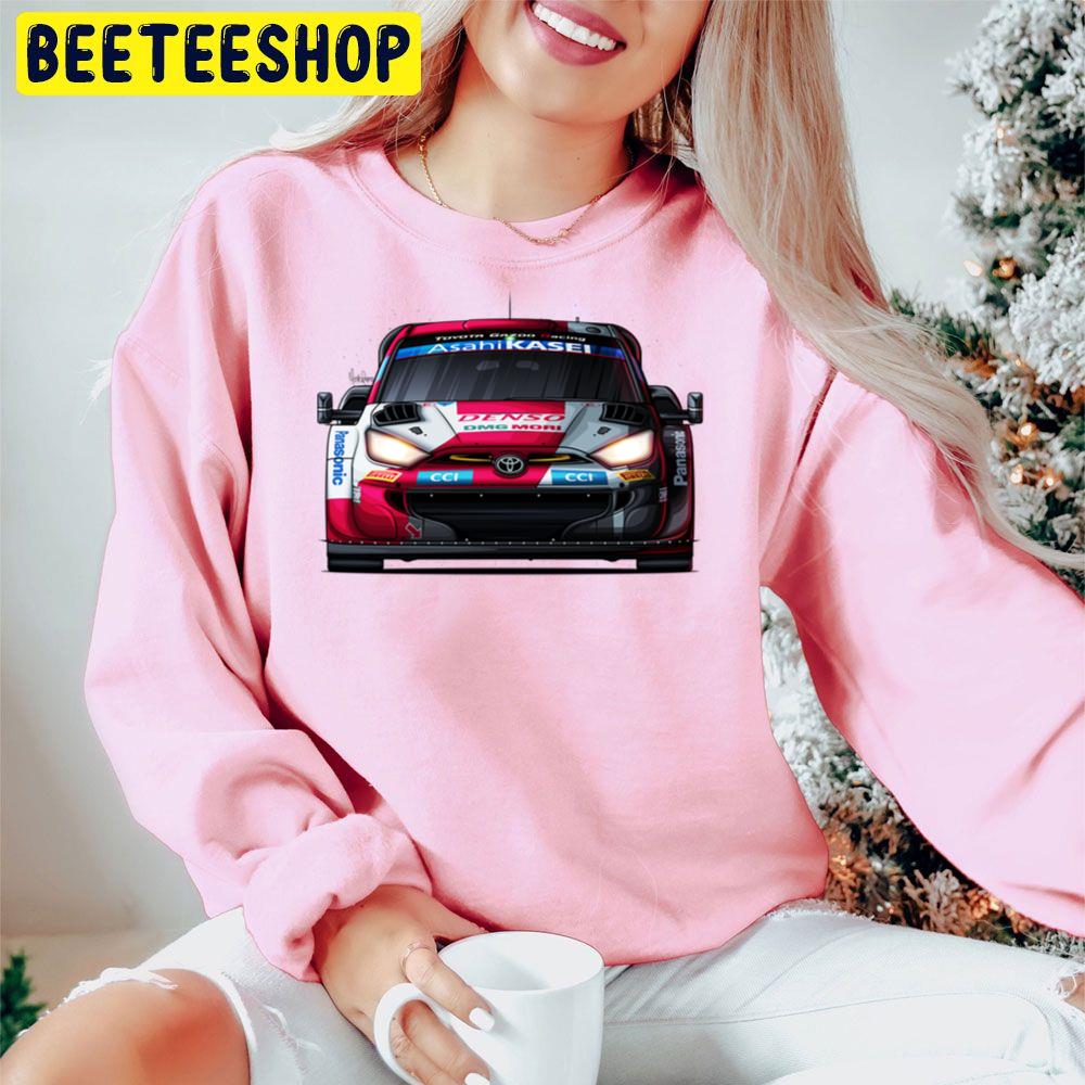 Toyota Gr Yaris Rally Car Vintage Art Trending Unisex Hoodie Toyota Gr Yaris Rally Car Vintage Art Trending Unisex Hoodie