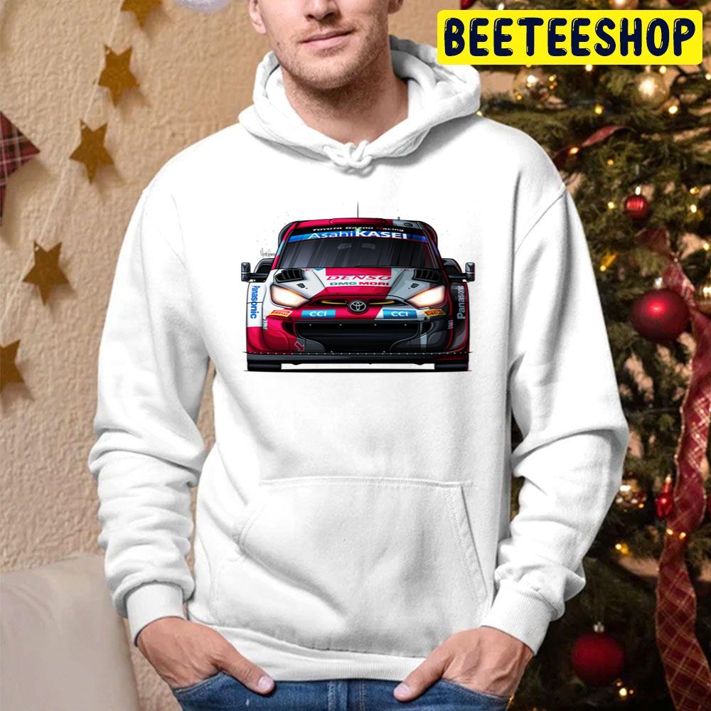 Toyota Gr Yaris Rally Car Vintage Art Trending Unisex Hoodie Toyota Gr Yaris Rally Car Vintage Art Trending Unisex Hoodie
