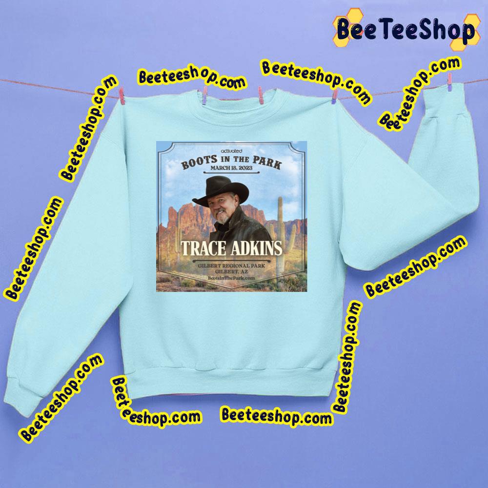 Trace Adkins Boots In The Park 2023 Trending Unisex Sweatshirt Trace Adkins Boots In The Park 2023 Trending Unisex Sweatshirt