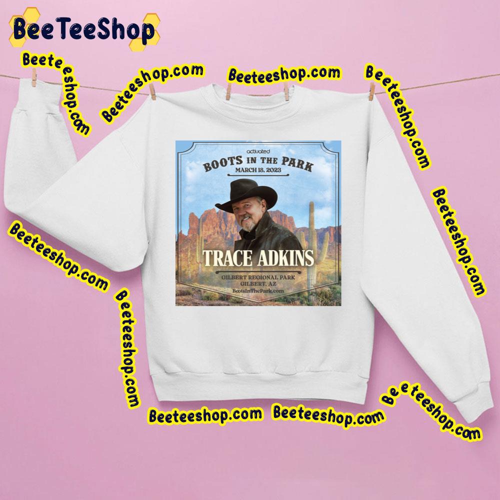 Trace Adkins Boots In The Park 2023 Trending Unisex Sweatshirt Trace Adkins Boots In The Park 2023 Trending Unisex Sweatshirt