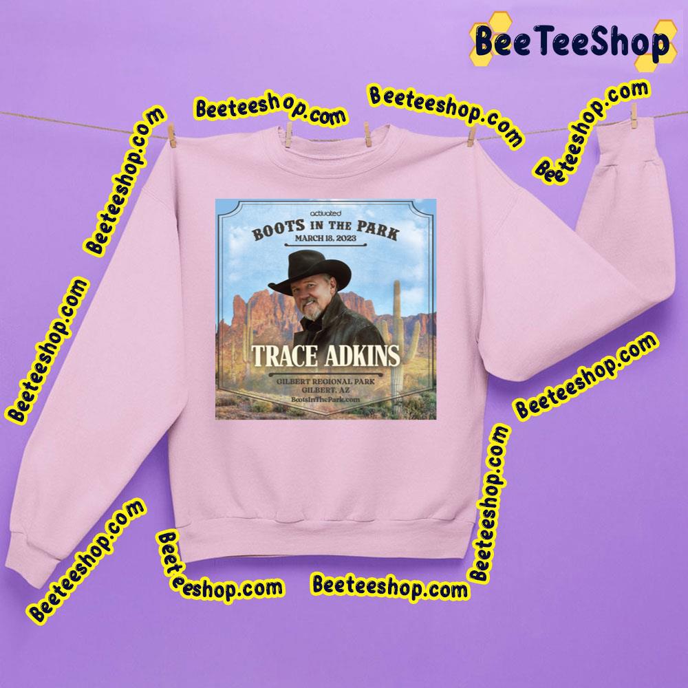 Trace Adkins Boots In The Park 2023 Trending Unisex Sweatshirt Trace Adkins Boots In The Park 2023 Trending Unisex Sweatshirt