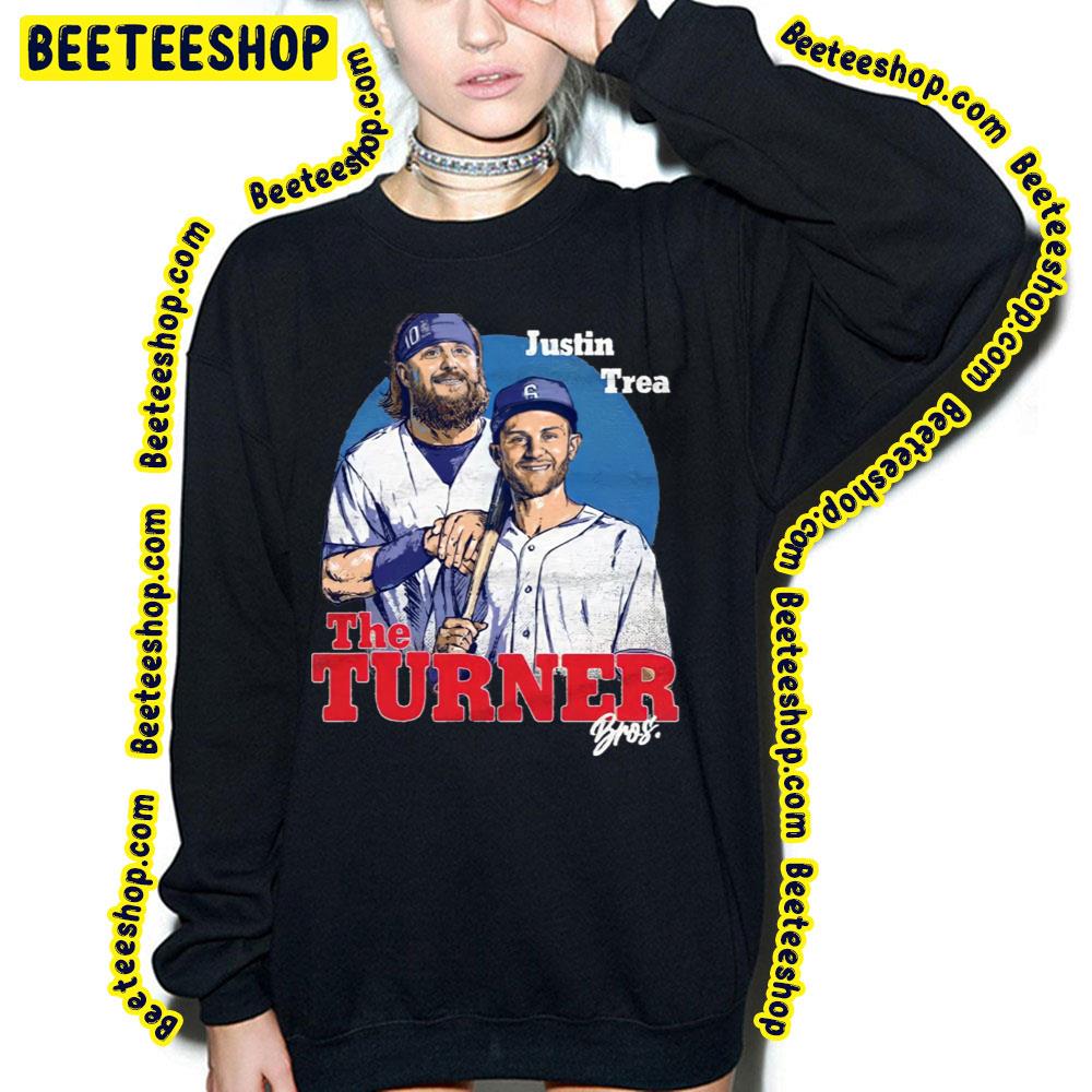 Trea Turner And Justin Turner Baseball Trending Unisex Sweatshirt Trea Turner And Justin Turner Baseball Trending Unisex Sweatshirt