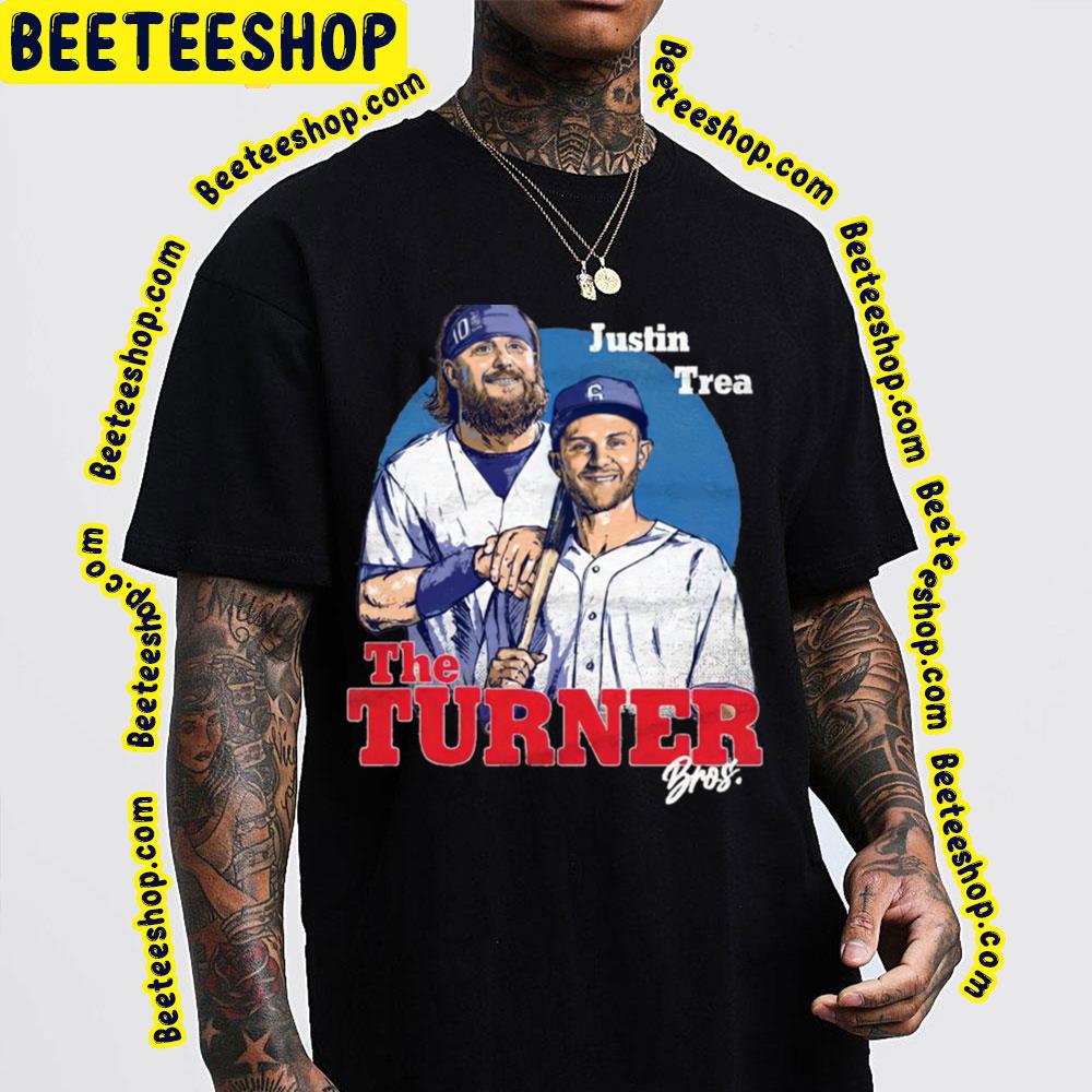 Trea Turner And Justin Turner Baseball Trending Unisex Sweatshirt Trea Turner And Justin Turner Baseball Trending Unisex Sweatshirt