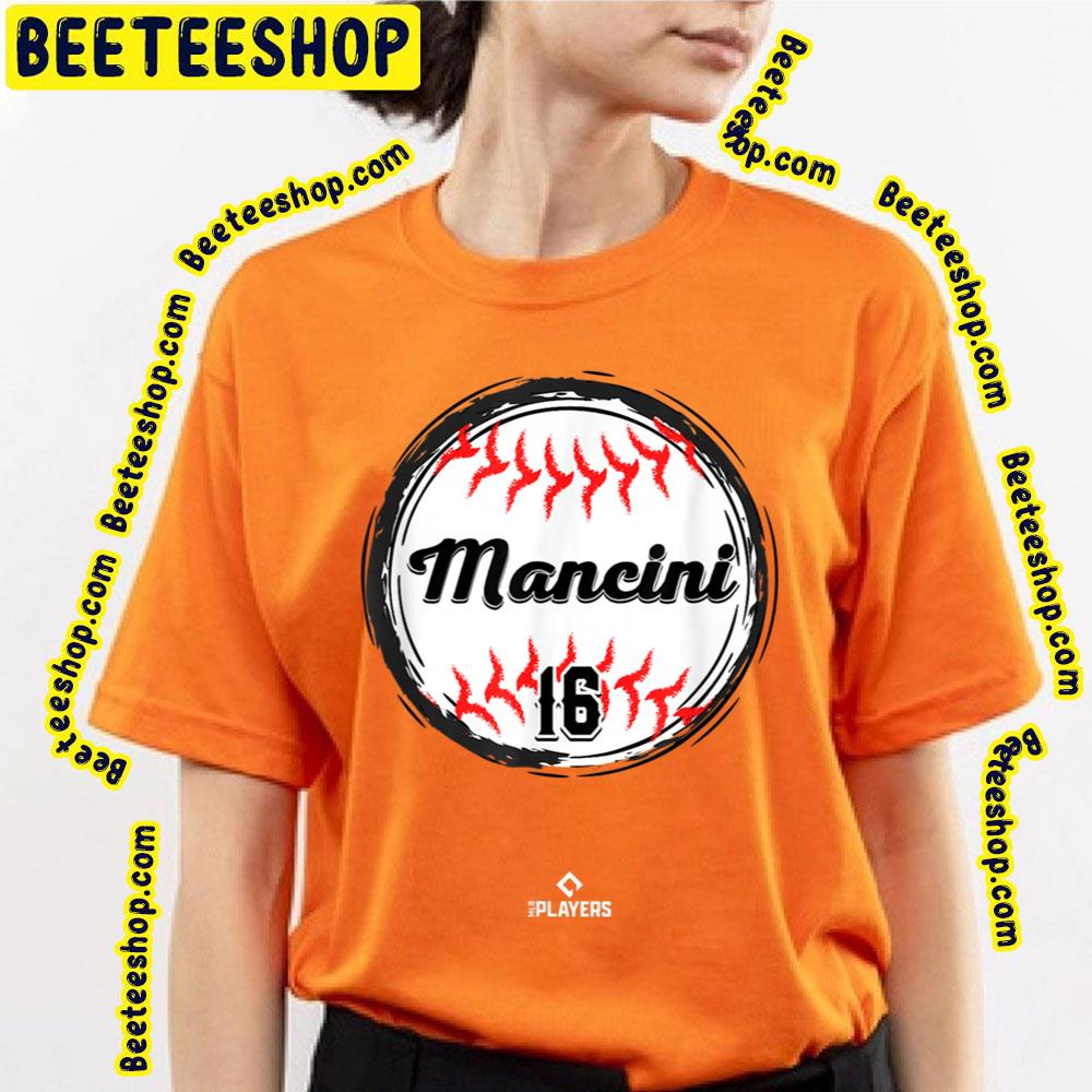Trey Mancini Mlbpa Baltimore Player Baseball Trending Unisex T-Shirt Trey Mancini Mlbpa Baltimore Player Baseball Trending Unisex T-Shirt