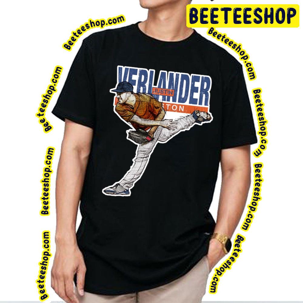 Verlander 35 Justin Cool Art Colorful Vintage Baseball Trending Unisex T-Shirt Verlander 35 Justin Cool Art Colorful Vintage Baseball Trending Unisex T-Shirt