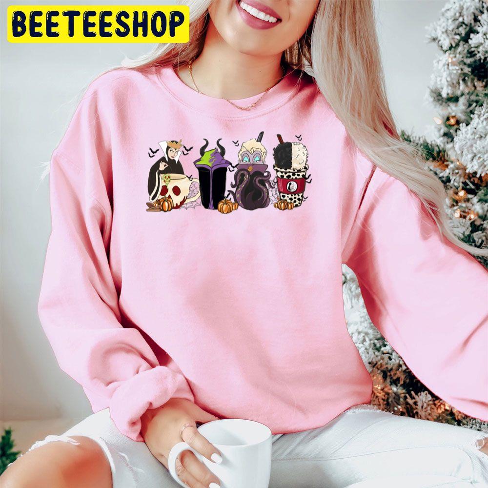 Villain Characters Coffee Halloween Trending Unisex Hoodie Villain Characters Coffee Halloween Trending Unisex Hoodie