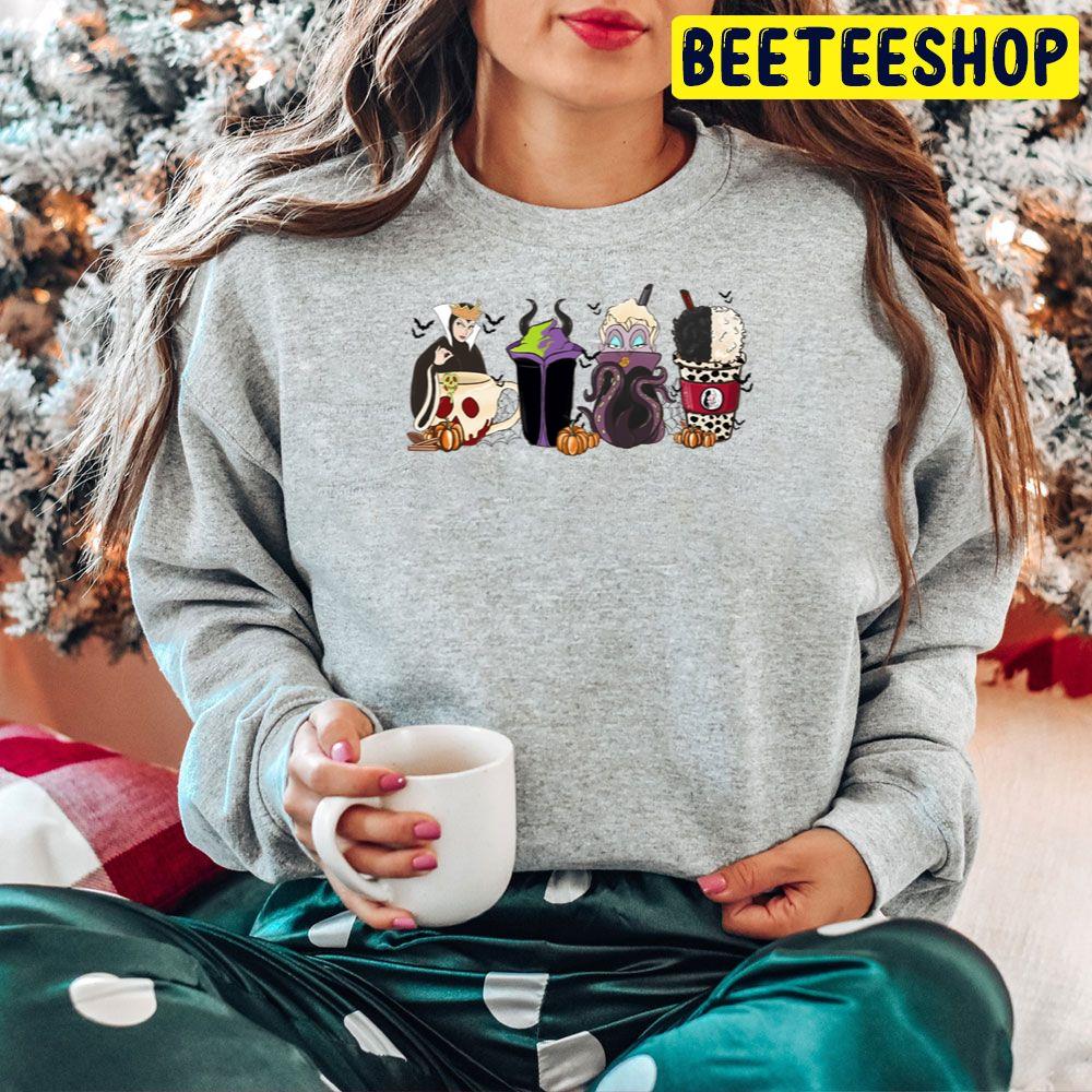 Villain Characters Coffee Halloween Trending Unisex Hoodie Villain Characters Coffee Halloween Trending Unisex Hoodie