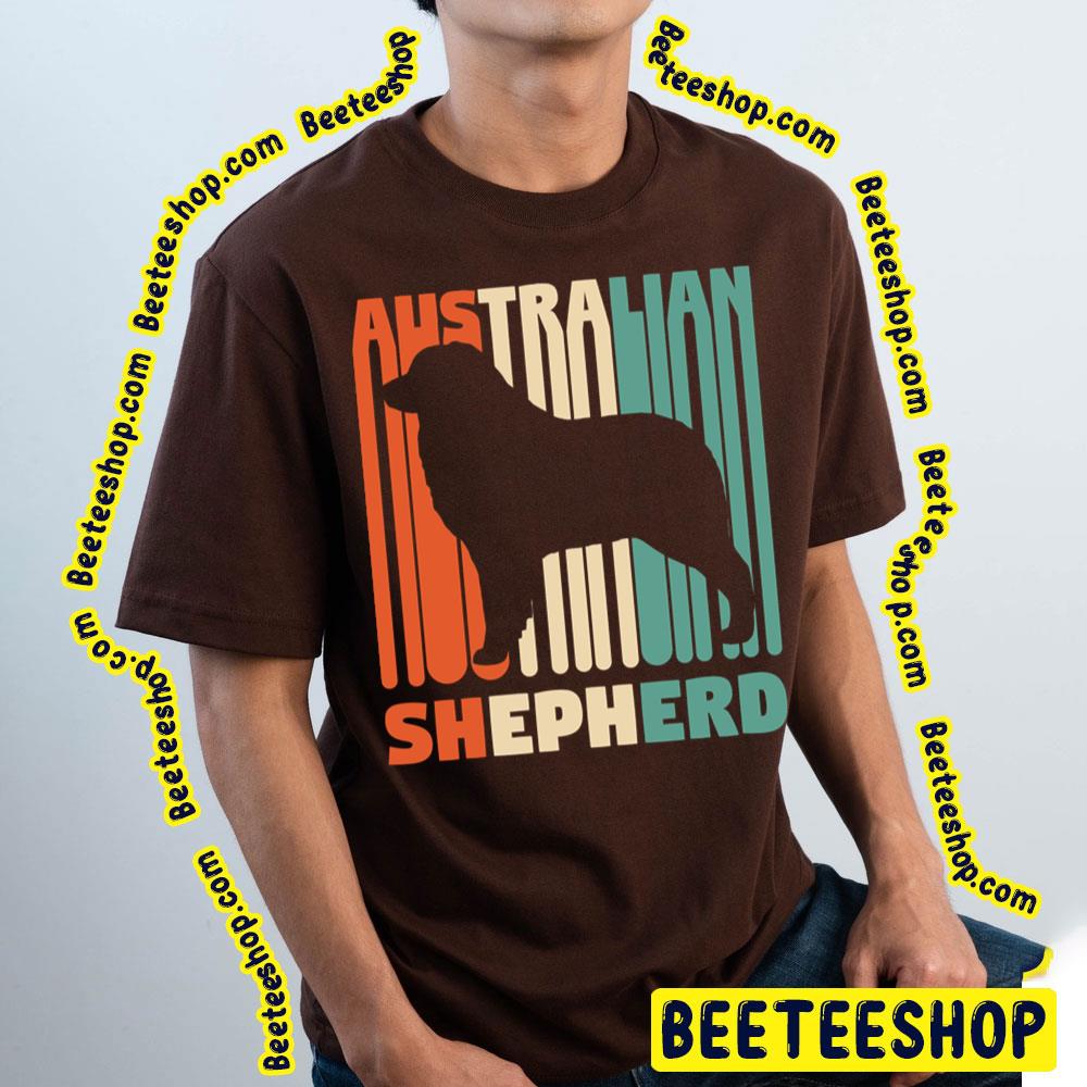 Vintage Australian Shepherd Retro Australian Trending Unisex T-Shirt Vintage Australian Shepherd Retro Australian Trending Unisex T-Shirt