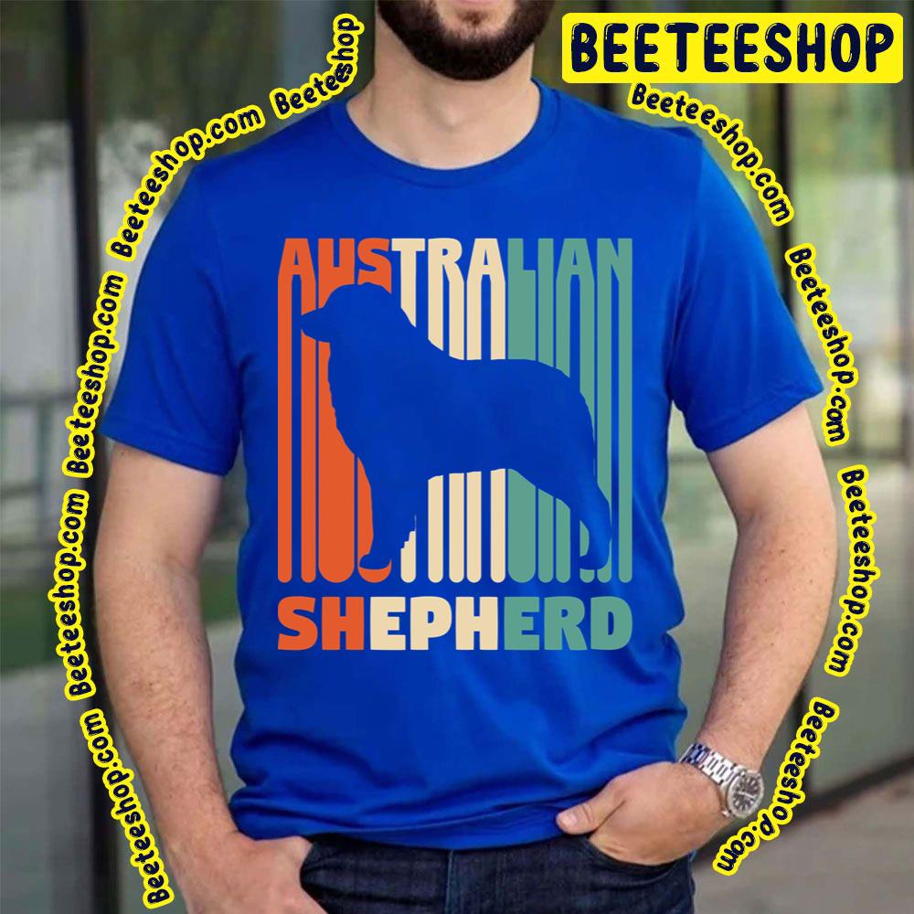 Vintage Australian Shepherd Retro Australian Trending Unisex T-Shirt Vintage Australian Shepherd Retro Australian Trending Unisex T-Shirt
