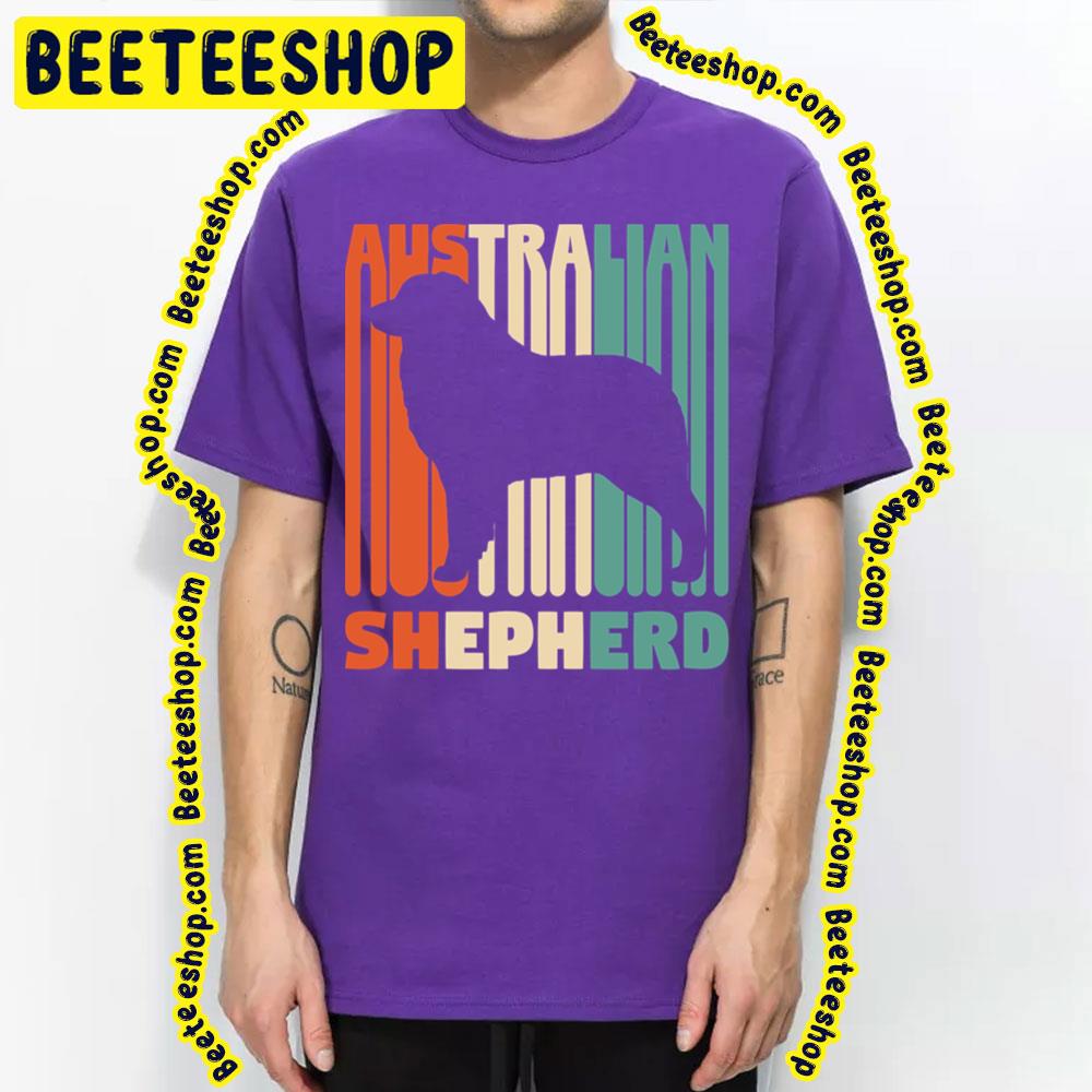 Vintage Australian Shepherd Retro Australian Trending Unisex T-Shirt Vintage Australian Shepherd Retro Australian Trending Unisex T-Shirt