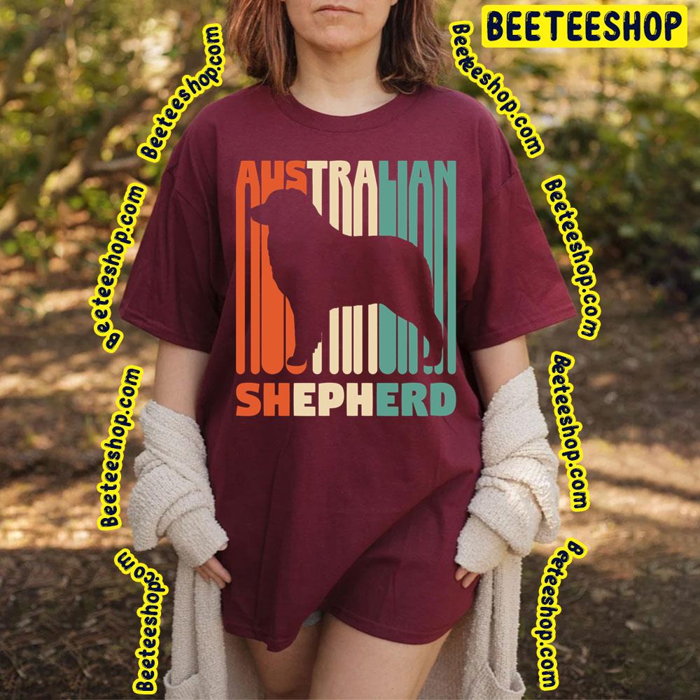 Vintage Australian Shepherd Retro Australian Trending Unisex T-Shirt Vintage Australian Shepherd Retro Australian Trending Unisex T-Shirt