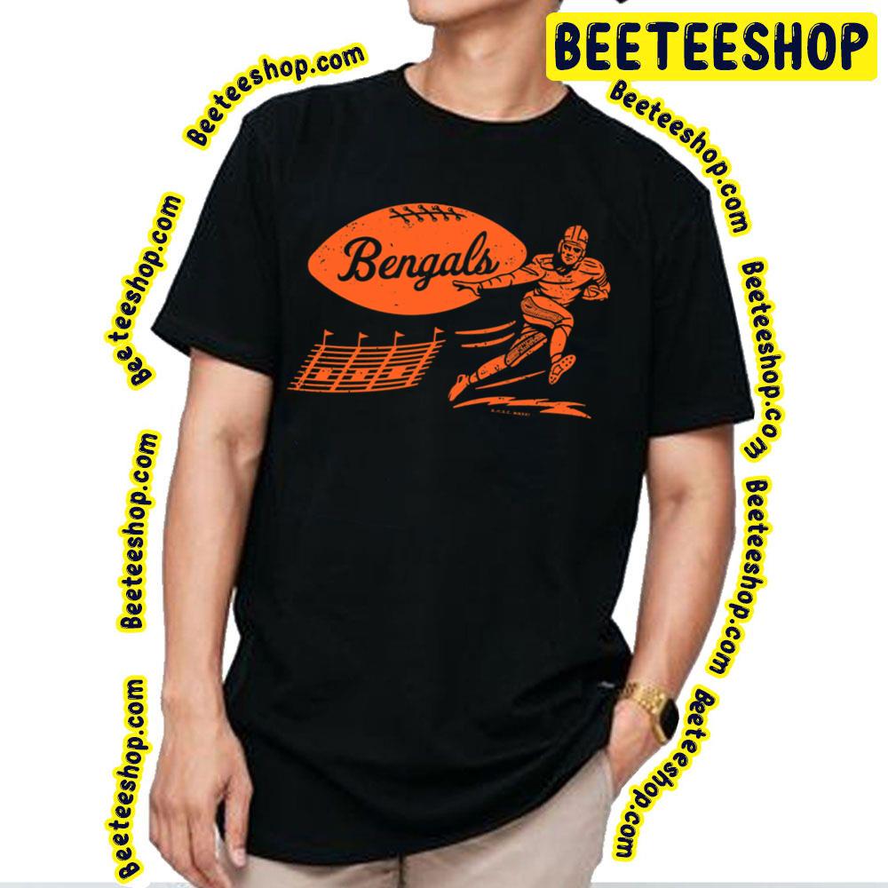 Vintage Cincinnati Bengals Orange Wordmark Football Trending Unisex T-Shirt Vintage Cincinnati Bengals Orange Wordmark Football Trending Unisex T-Shirt