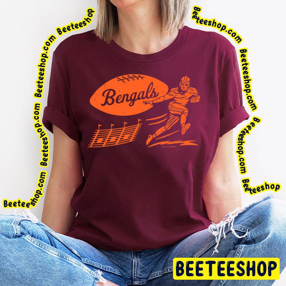 Vintage Cincinnati Bengals Orange Wordmark Football Trending Unisex T-Shirt Vintage Cincinnati Bengals Orange Wordmark Football Trending Unisex T-Shirt