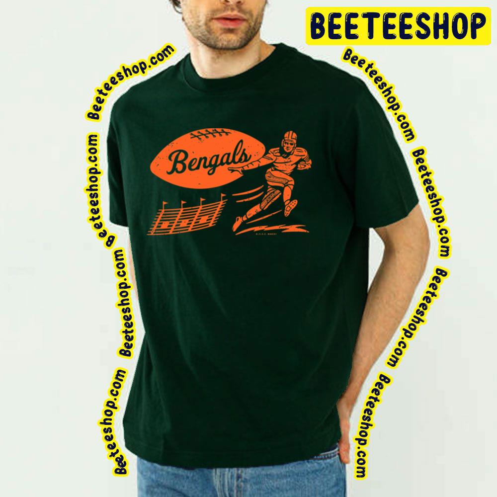 Vintage Cincinnati Bengals Orange Wordmark Football Trending Unisex T-Shirt Vintage Cincinnati Bengals Orange Wordmark Football Trending Unisex T-Shirt