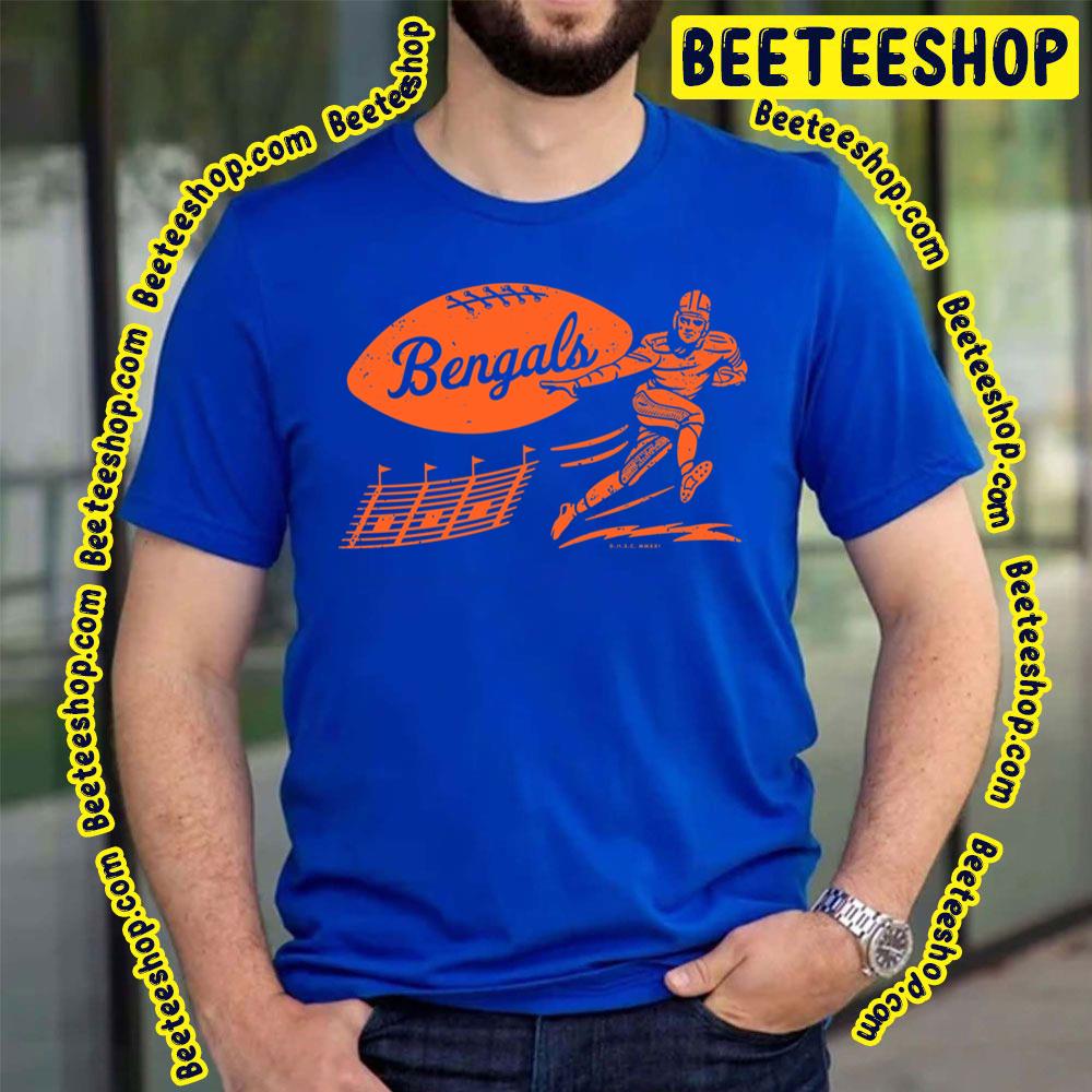 Vintage Cincinnati Bengals Orange Wordmark Football Trending Unisex T-Shirt Vintage Cincinnati Bengals Orange Wordmark Football Trending Unisex T-Shirt