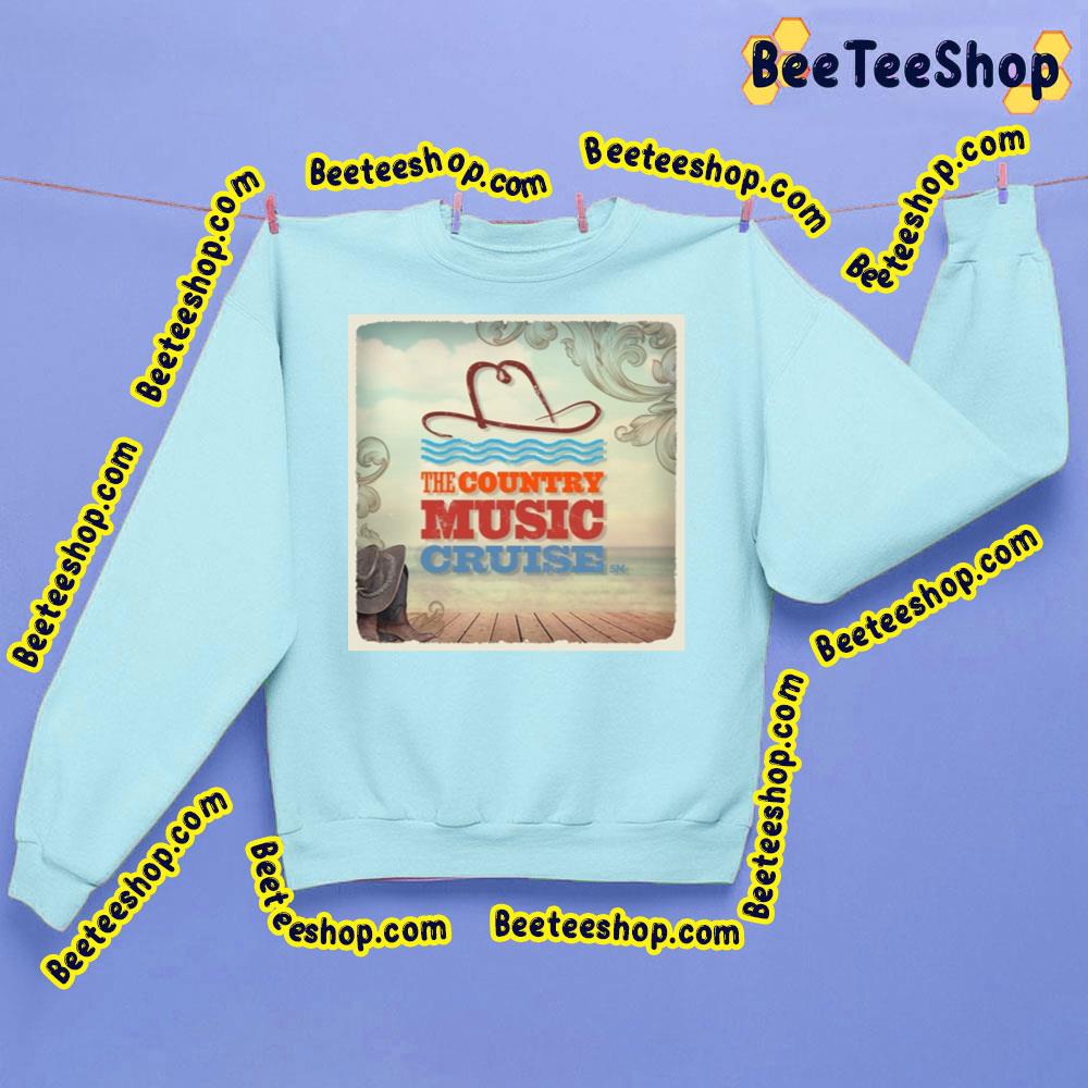 Vintage Country Music Cruise 2023 Trending Unisex Sweatshirt Vintage Country Music Cruise 2023 Trending Unisex Sweatshirt
