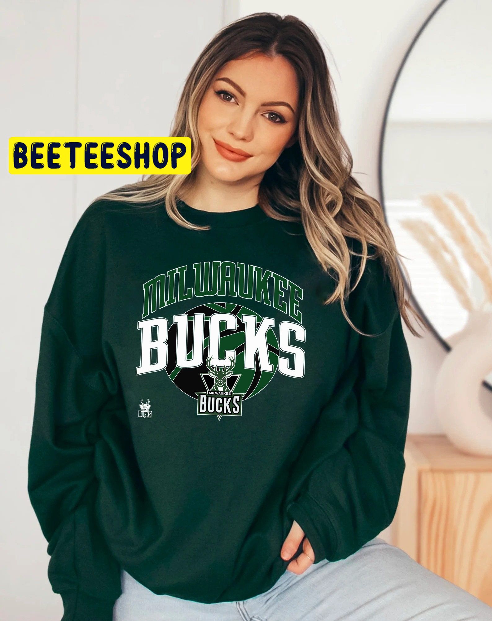 Vintage Milwaukee Bucks Logo Nba Basketball Trending Unisex Shirt Vintage Milwaukee Bucks Logo Nba Basketball Trending Unisex Shirt