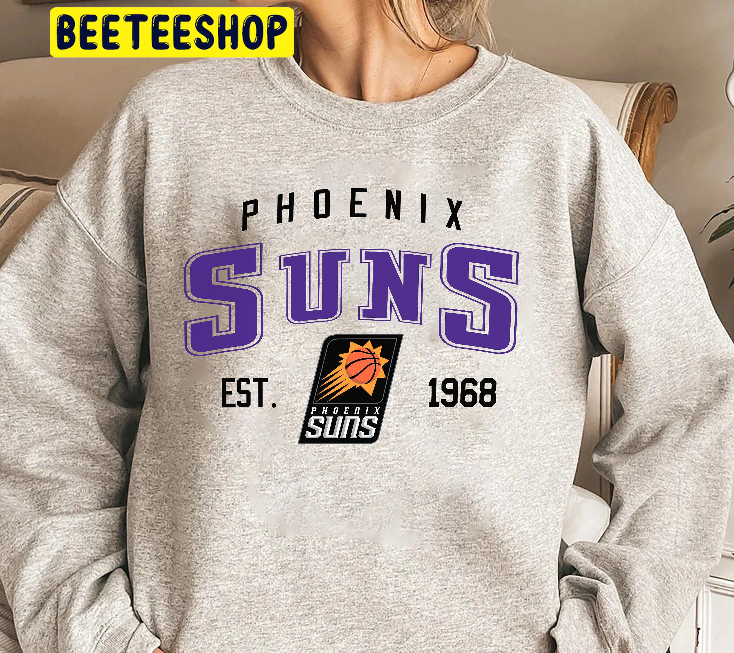 Vintage Phoenix Suns Est 1968 Basketball 2022-23 Nba Vintage Trending Unisex Shirt