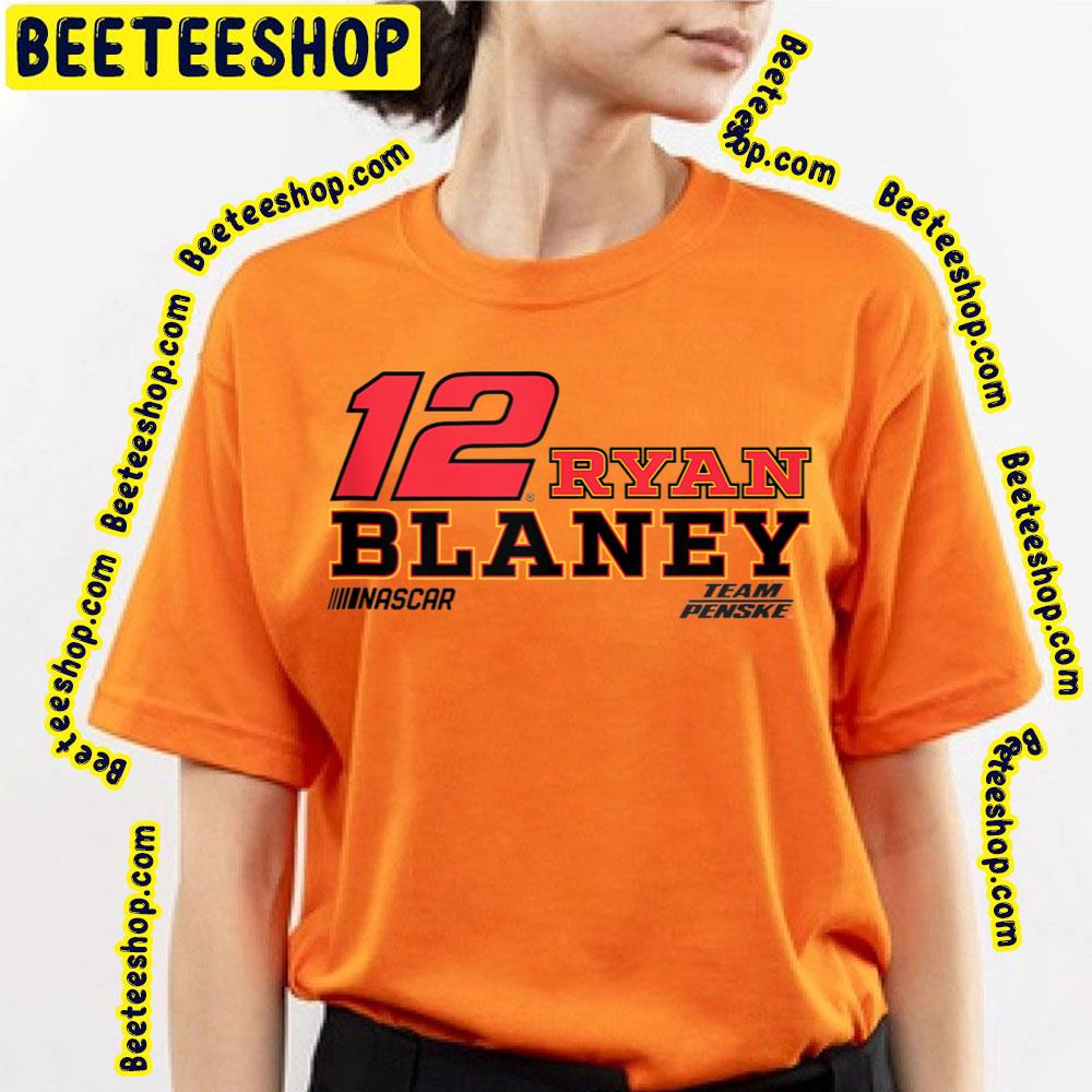 Vintage Retro Art Nascar Ryan Blaney Racing Driver Trending Unisex T-Shirt Vintage Retro Art Nascar Ryan Blaney Racing Driver Trending Unisex T-Shirt