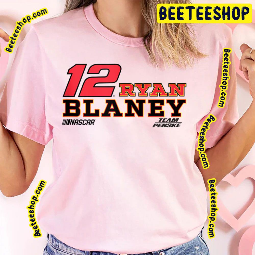 Vintage Retro Art Nascar Ryan Blaney Racing Driver Trending Unisex T-Shirt Vintage Retro Art Nascar Ryan Blaney Racing Driver Trending Unisex T-Shirt