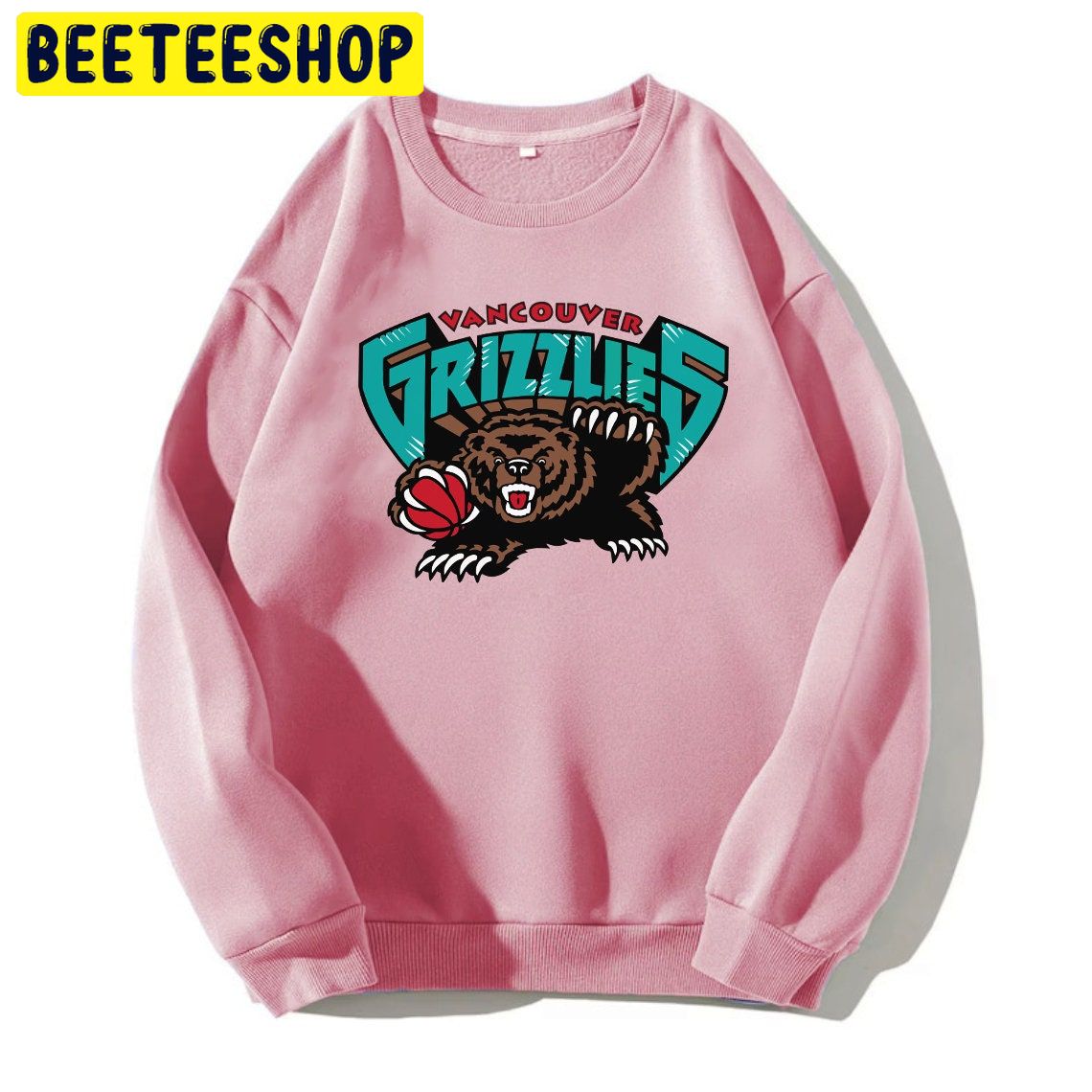 Vintage Vancouver Grizzlies Crewneck Basketball Graphic Logo Trending Unisex Shirt Vintage Vancouver Grizzlies Crewneck Basketball Graphic Logo Trending Unisex Shirt