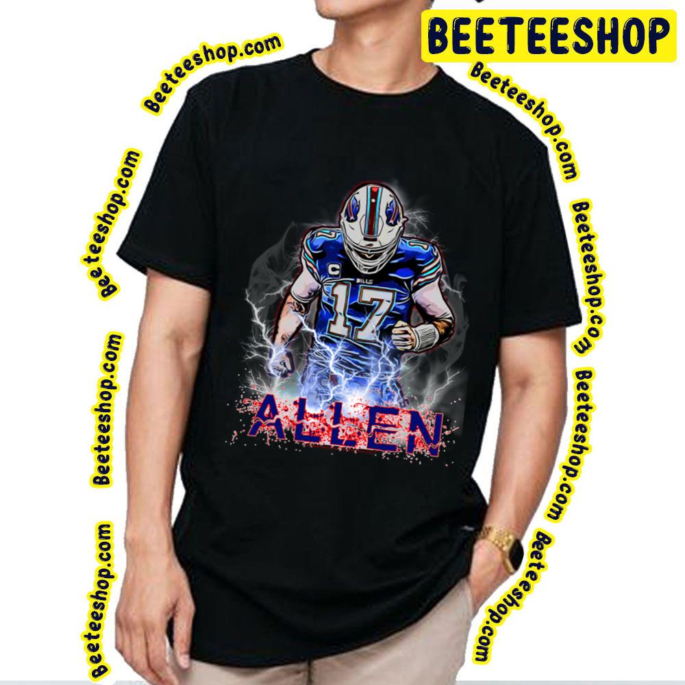 Wallpaper Of Josh Allen Buffalo Bills Vintage Football Trending Unisex T-Shirt Wallpaper Of Josh Allen Buffalo Bills Vintage Football Trending Unisex T-Shirt