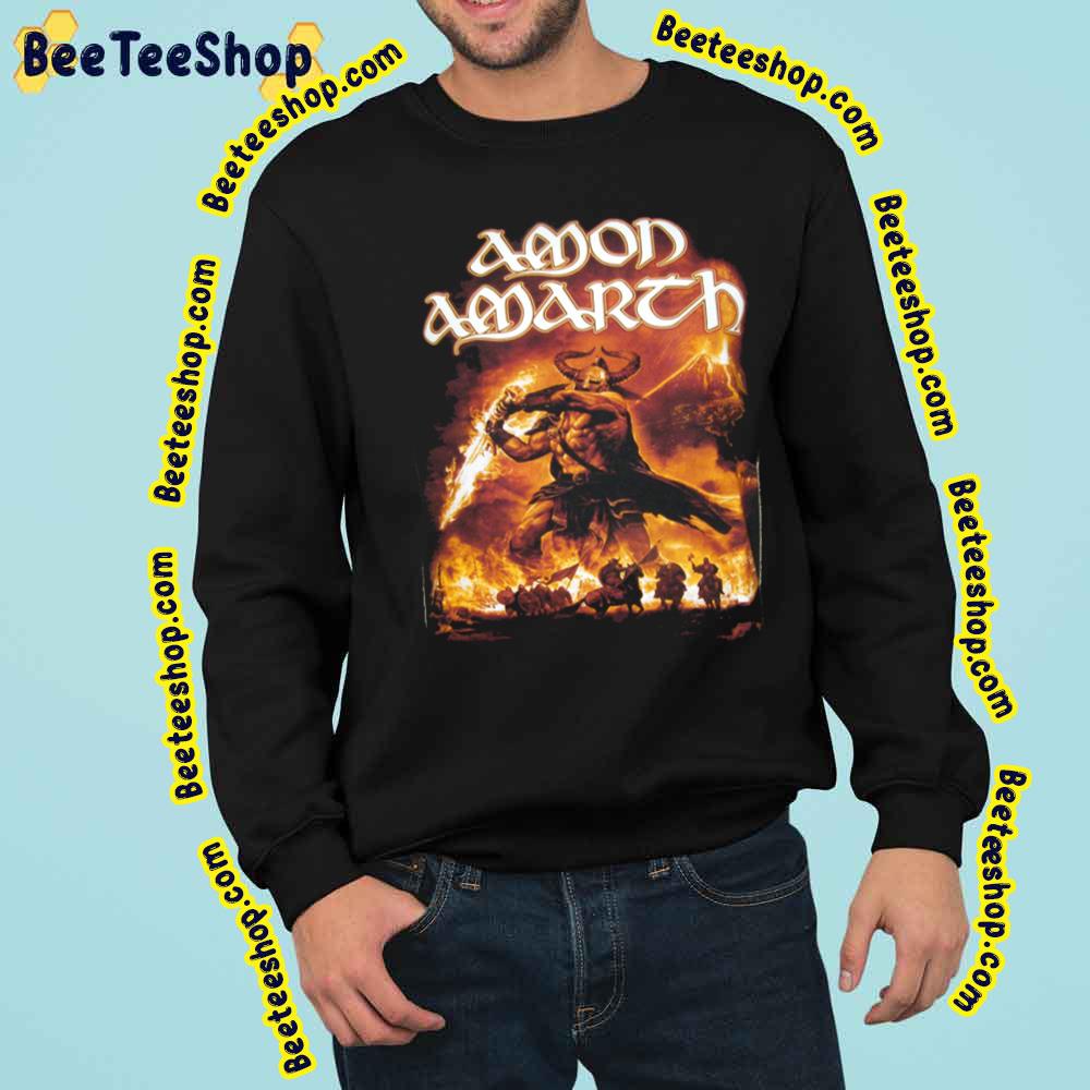 War Of Viking Art Logo Amon Amarth Trending Unisex Sweatshirt War Of Viking Art Logo Amon Amarth Trending Unisex Sweatshirt