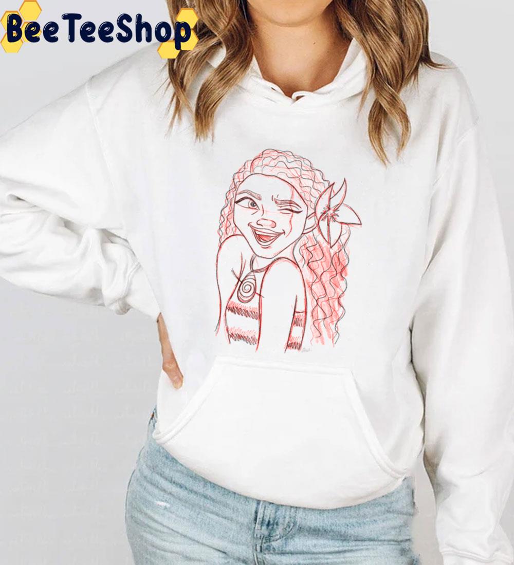We Know The Way Cutie Moana Graphic Design Trending Unisex Sweatshirt We Know The Way Cutie Moana Graphic Design Trending Unisex Sweatshirt
