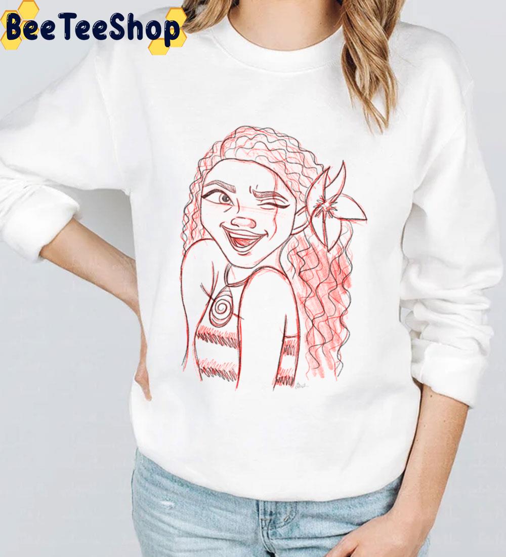 We Know The Way Cutie Moana Graphic Design Trending Unisex Sweatshirt We Know The Way Cutie Moana Graphic Design Trending Unisex Sweatshirt