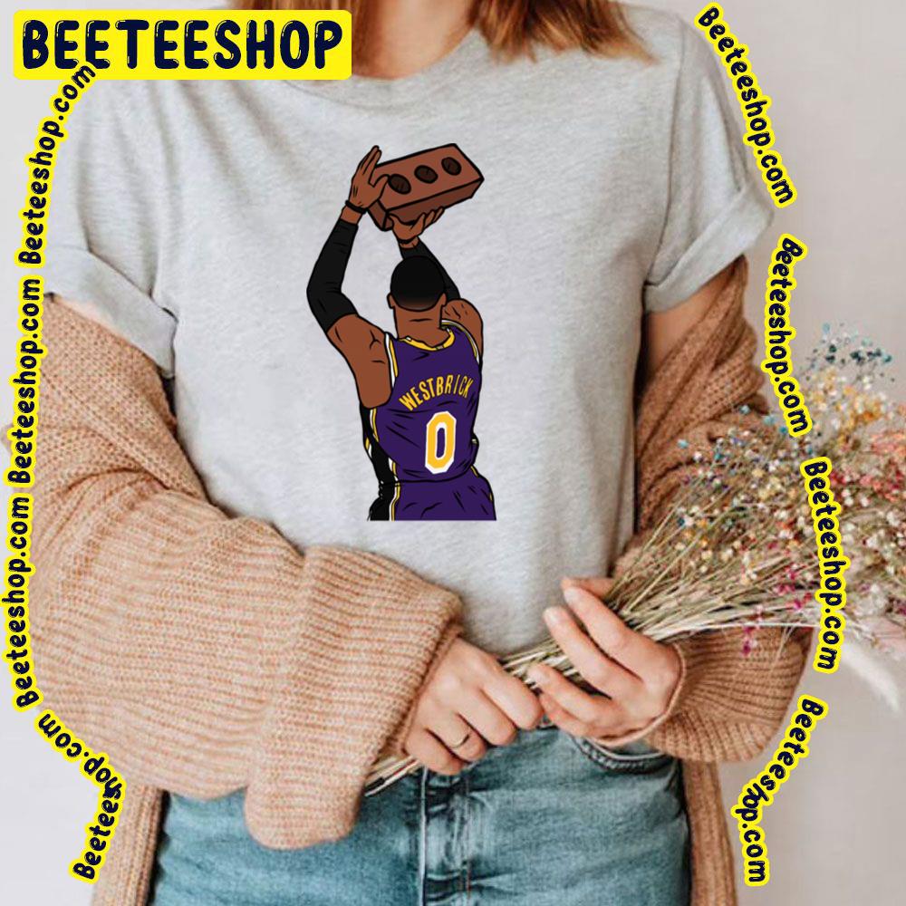 Westbrick Vintage Logo Of Legend Basketball Trending Unisex T-Shirt Westbrick Vintage Logo Of Legend Basketball Trending Unisex T-Shirt