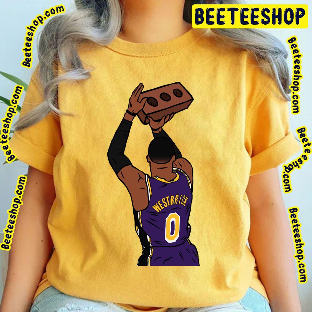 Westbrick Vintage Logo Of Legend Basketball Trending Unisex T-Shirt Westbrick Vintage Logo Of Legend Basketball Trending Unisex T-Shirt
