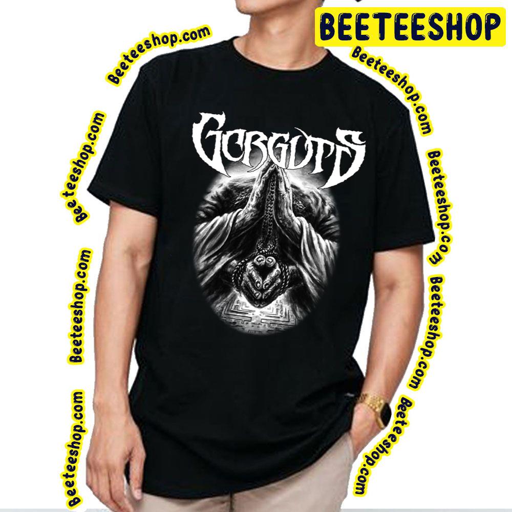 White And Black Color Art Of Gorguts Music Vintage Trending Unisex T-Shirt White And Black Color Art Of Gorguts Music Vintage Trending Unisex T-Shirt