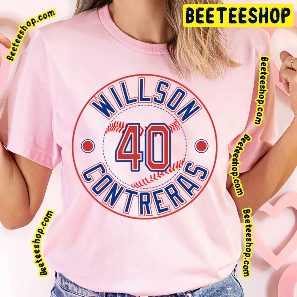 Willson Contreras 40 Baseball Trending Unisex T-Shirt Willson Contreras 40 Baseball Trending Unisex T-Shirt