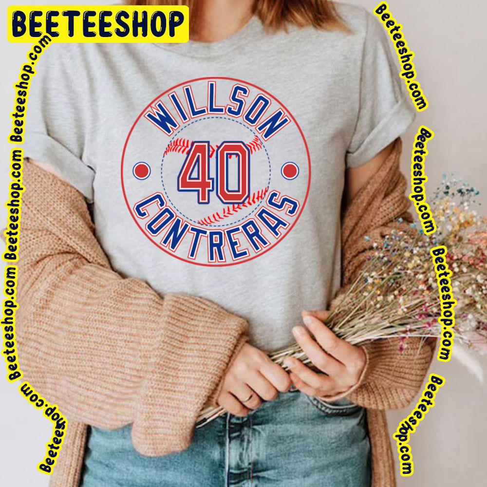 Willson Contreras 40 Baseball Trending Unisex T-Shirt Willson Contreras 40 Baseball Trending Unisex T-Shirt