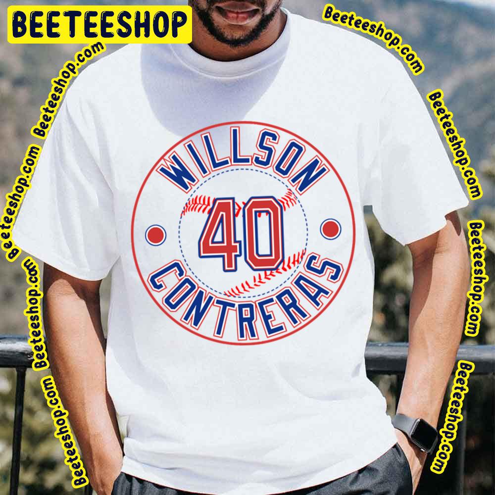 Willson Contreras 40 Baseball Trending Unisex T-Shirt Willson Contreras 40 Baseball Trending Unisex T-Shirt