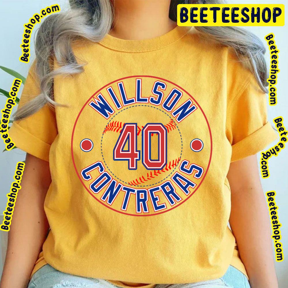 Willson Contreras 40 Baseball Trending Unisex T-Shirt Willson Contreras 40 Baseball Trending Unisex T-Shirt