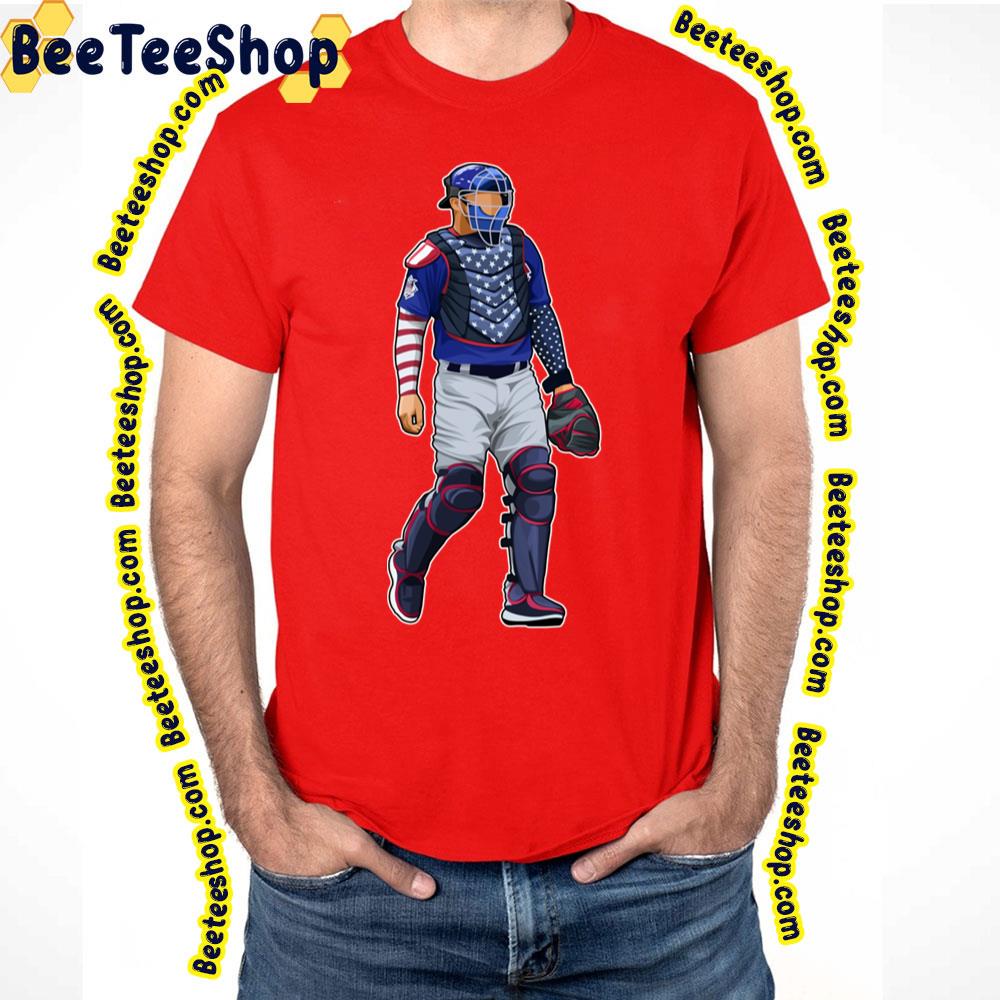 Wilson Contreas Into The Fields Baseball Trending Unisex T-Shirt Wilson Contreas Into The Fields Baseball Trending Unisex T-Shirt