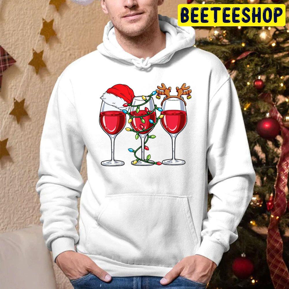 Wine Thankgiving Merry Christmas Trending Unisex Hoodie Wine Thankgiving Merry Christmas Trending Unisex Hoodie