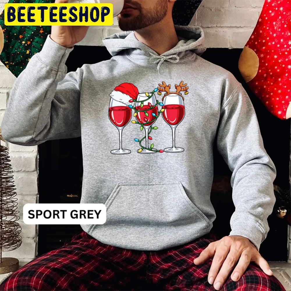 Wine Thankgiving Merry Christmas Trending Unisex Hoodie Wine Thankgiving Merry Christmas Trending Unisex Hoodie