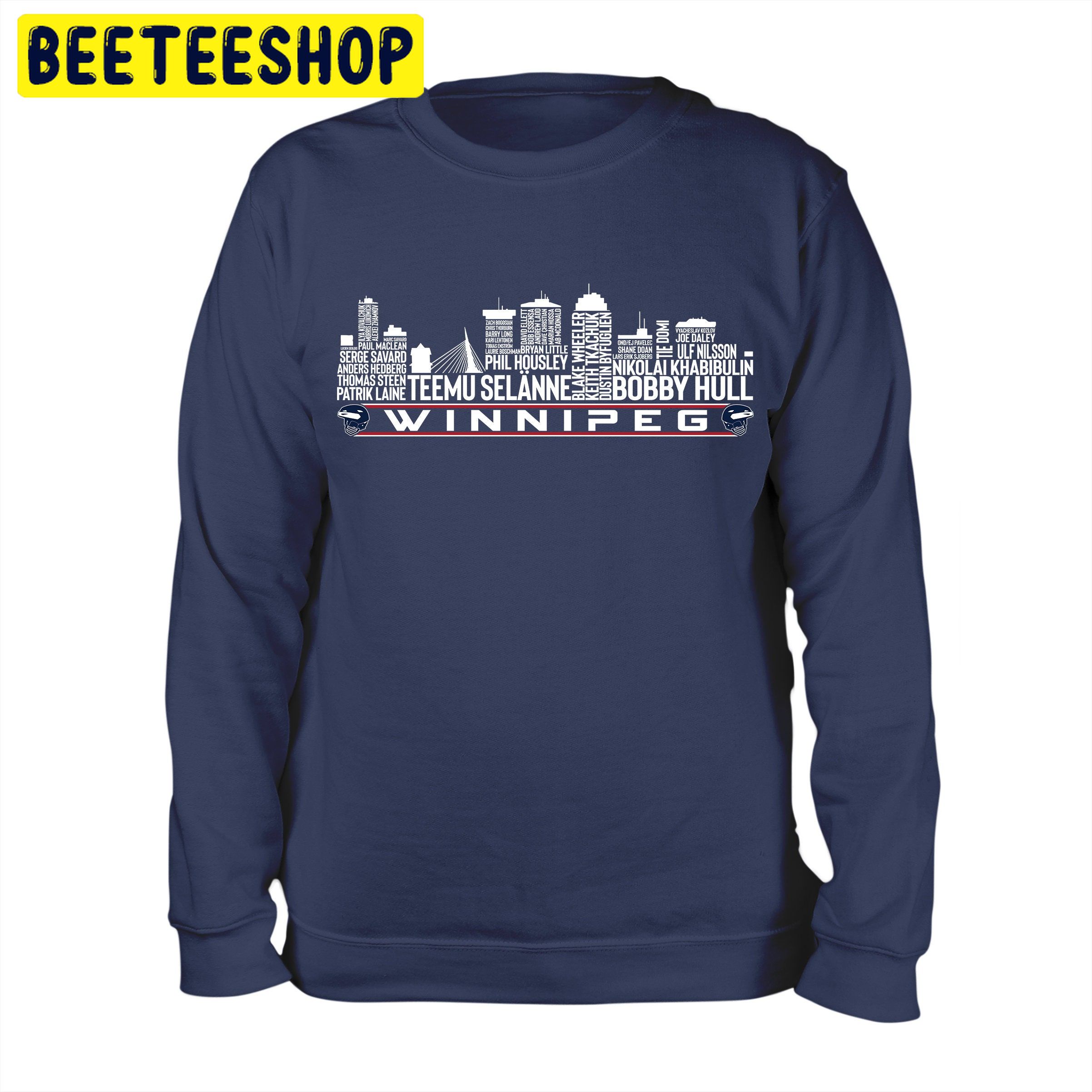 Winnipeg Hockey Team All Time Legends City Skyline Trending Unisex Shirt Winnipeg Hockey Team All Time Legends City Skyline Trending Unisex Shirt
