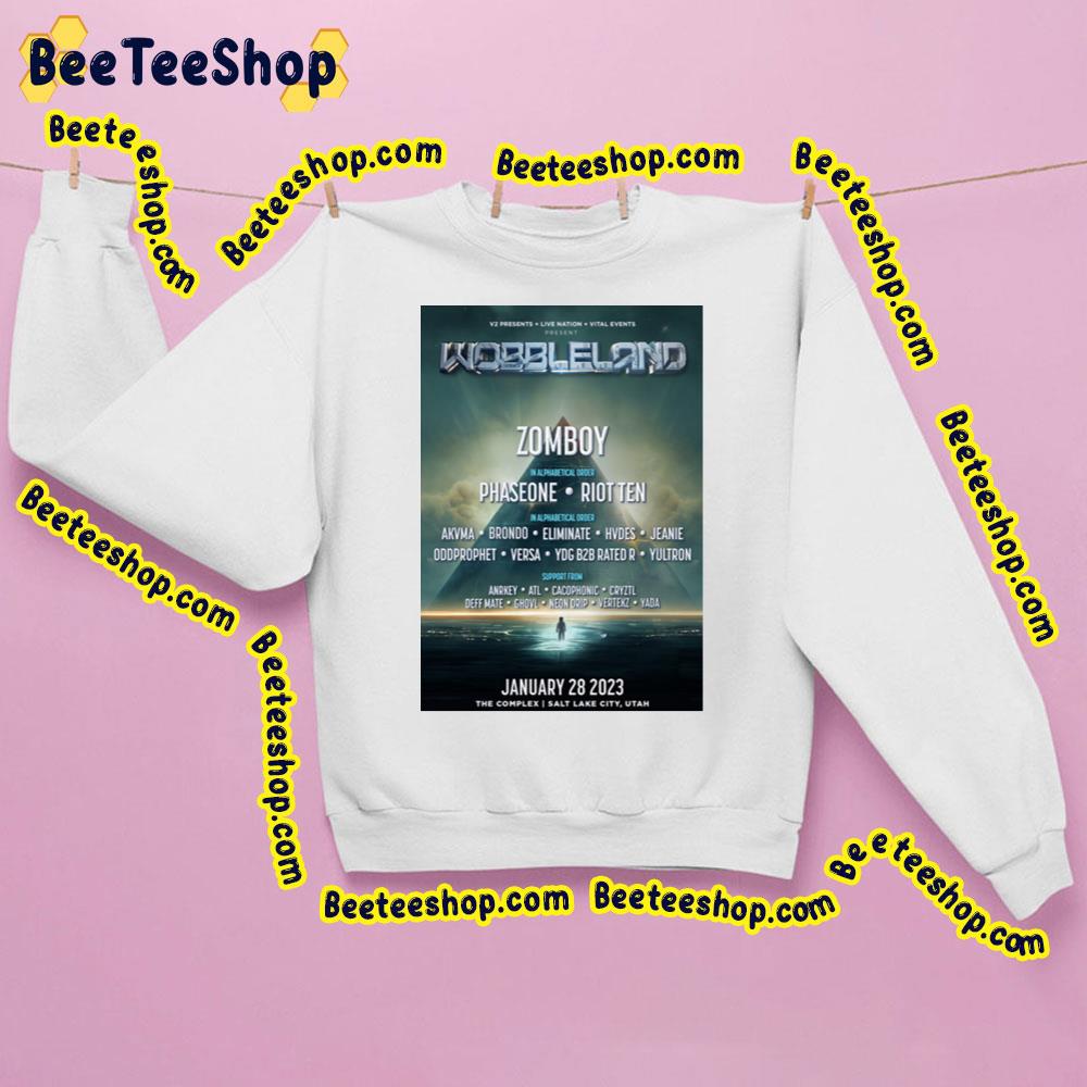 Wobbleland Salt Lake City 2023 Trending Unisex Sweatshirt Wobbleland Salt Lake City 2023 Trending Unisex Sweatshirt