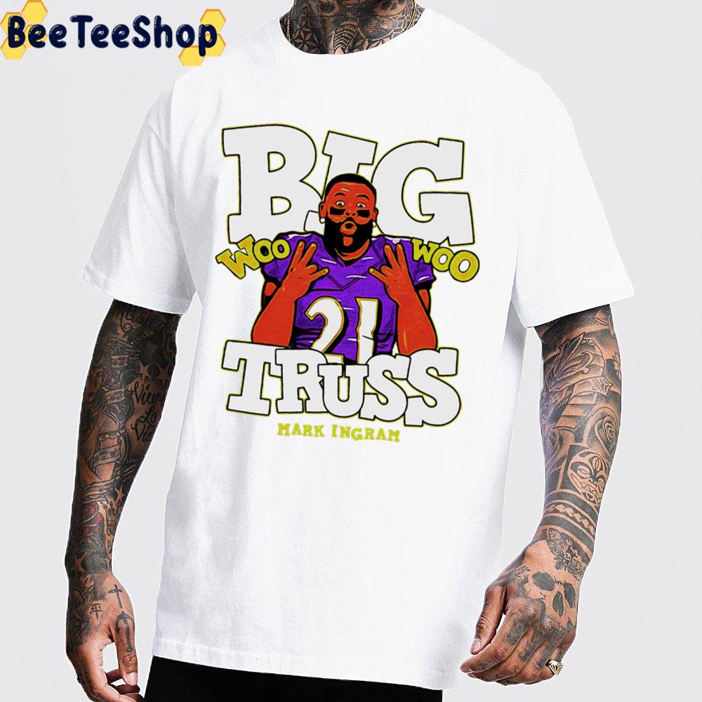 Woo Big Truss Mark Ingram Funny Cute Art Football Trending Unisex Sweatshirt Woo Big Truss Mark Ingram Funny Cute Art Football Trending Unisex Sweatshirt