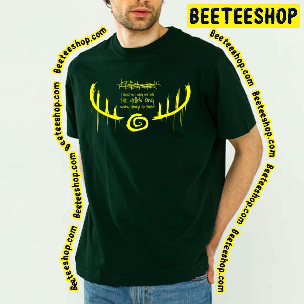 Yellow Logo Of The King Retro Vintage Art Trending Unisex T-Shirt Yellow Logo Of The King Retro Vintage Art Trending Unisex T-Shirt