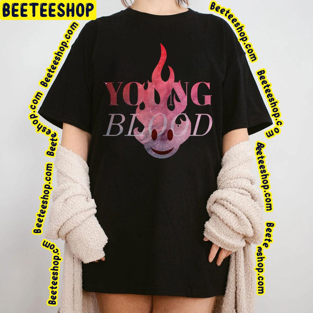 Young Blood Fire Art Trending Unisex Sweatshirt Young Blood Fire Art Trending Unisex Sweatshirt