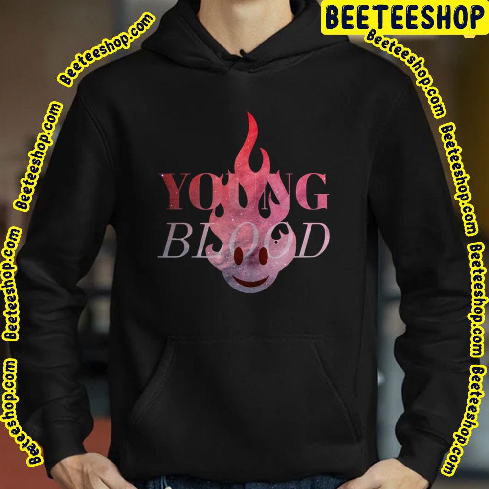 Young Blood Fire Art Trending Unisex Sweatshirt Young Blood Fire Art Trending Unisex Sweatshirt