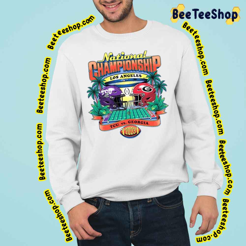 2023 National Championship Georgia Bulldogs Tcu Horned Frogs Trending Unisex Shirt 2023 National Championship Georgia Bulldogs Tcu Horned Frogs Trending Unisex Shirt