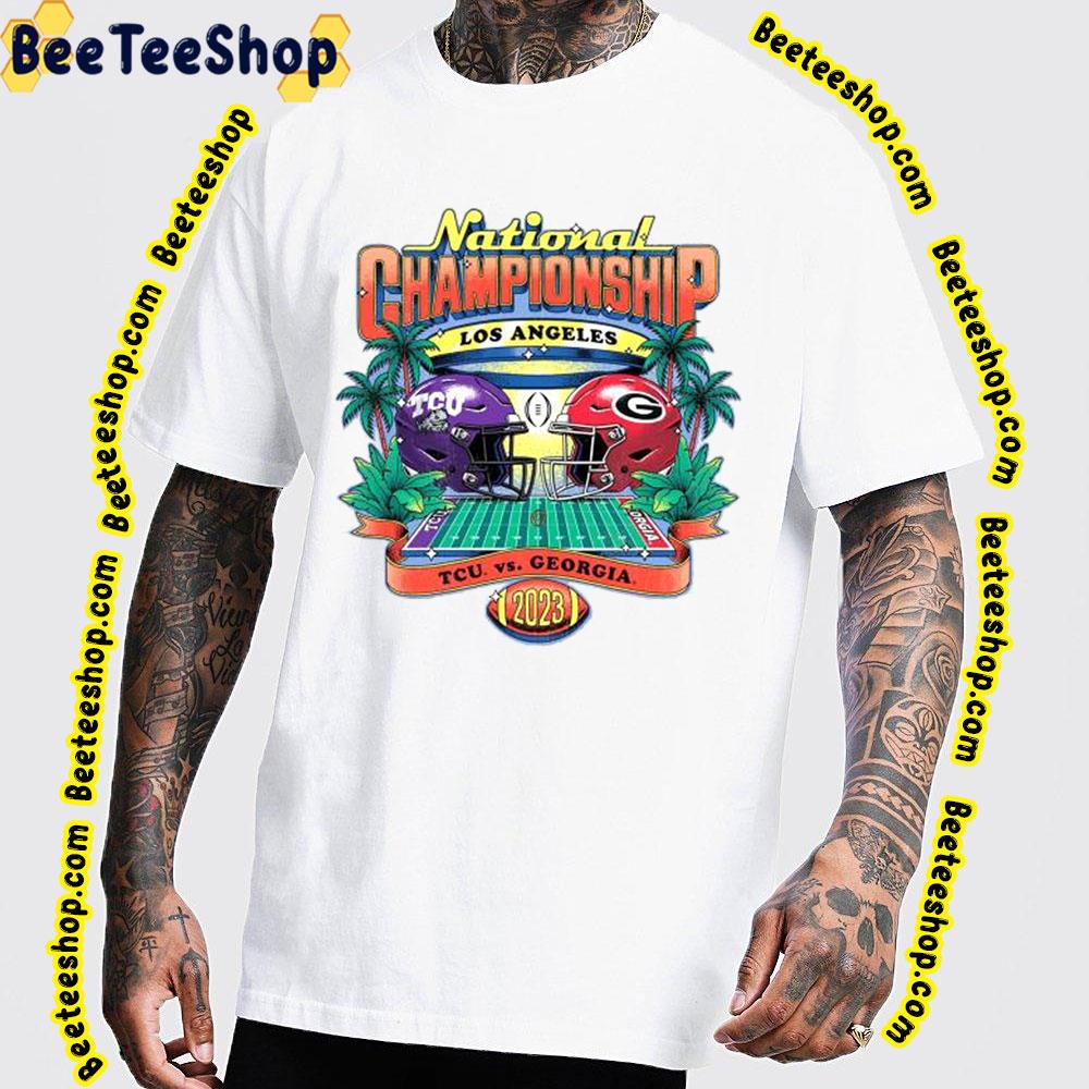 2023 National Championship Georgia Bulldogs Tcu Horned Frogs Trending Unisex Shirt 2023 National Championship Georgia Bulldogs Tcu Horned Frogs Trending Unisex Shirt